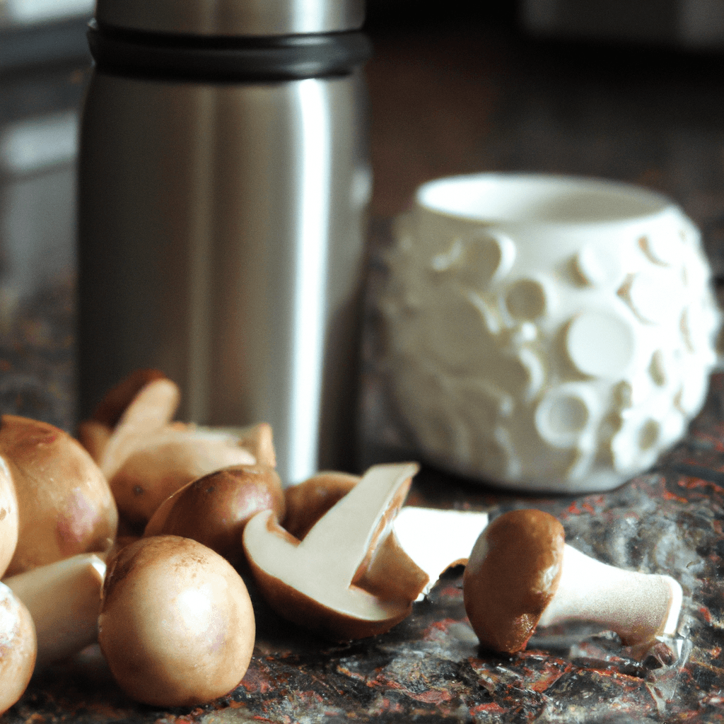 mushrooms and coffee
