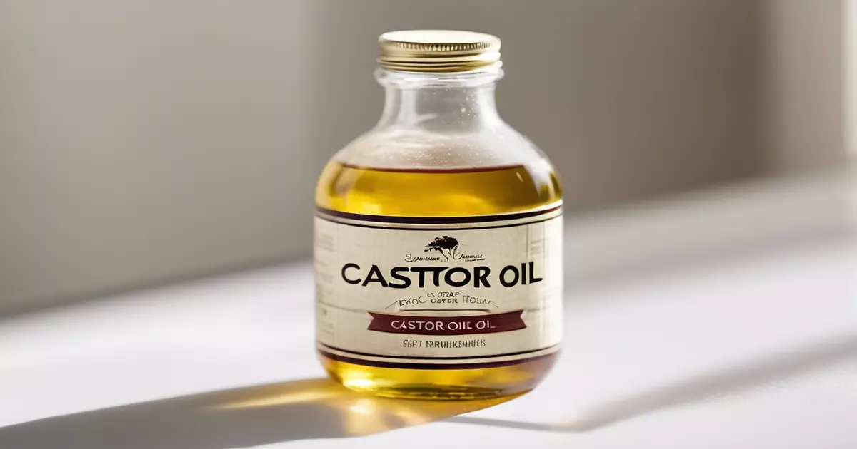 Castor Oil jar